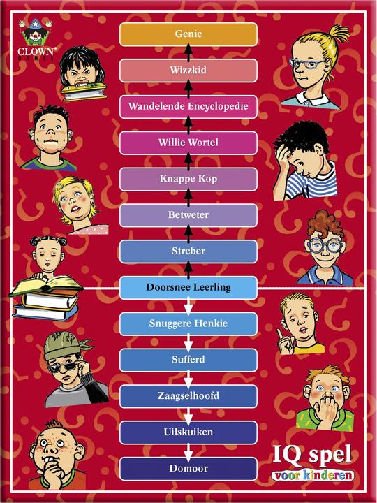 Actual product image Clown games Clown IQ game for kids (Dutch)