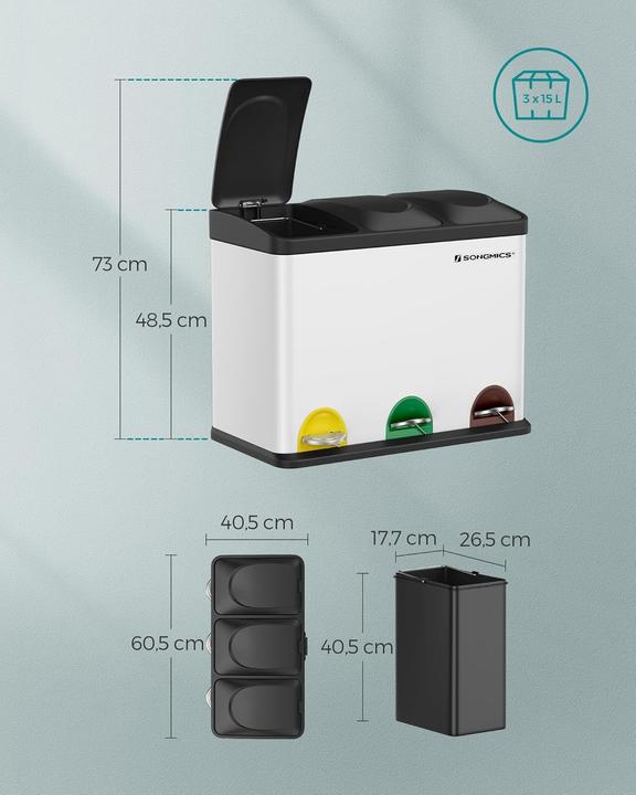 Produktbild Songmics Janitor (45 l)