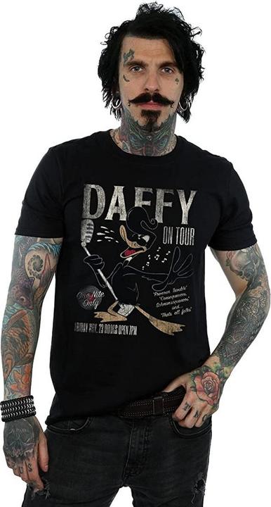 Immagine prodotto Looney Tunes Maglietta in cotone Daffy Duck Concert Uomo (S)