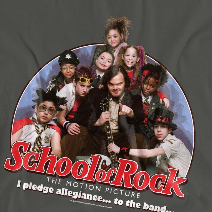 Image du produit School Of Rock - T-shirt PLEDGE ALLEGIANCE - Adulte (L)