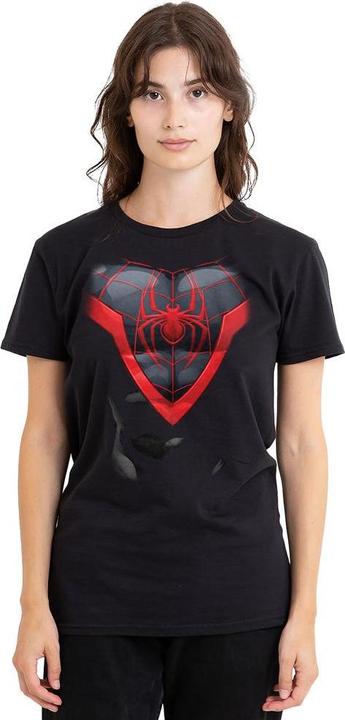 Immagine prodotto Spiderman Maglietta Miles Morales Costume Adulto Unisex (S)