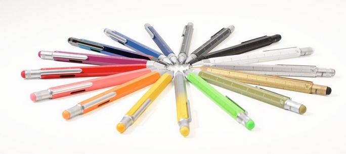 Immagine prodotto Troika COSTRUZIONE PENNA Stylo-bille multifonction, vert métallique (Verde Neon)