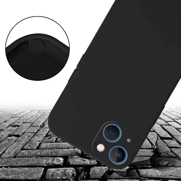 Actual product image Cadorabo TPU Cover Mobile Phone Chain Liquid (Apple iPhone 13)