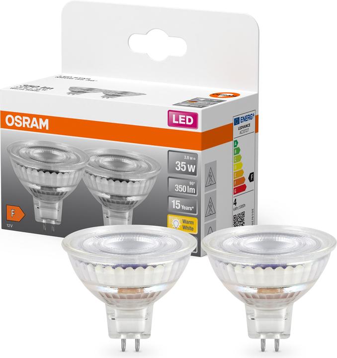 Actual product image Osram Star (GU5.3, 3.80 W, 345 lm, 2 x, F)