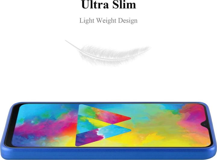 Actual product image Cadorabo TPU Matt Metallic Cover (Samsung Galaxy M21, Samsung Galaxy M30s)