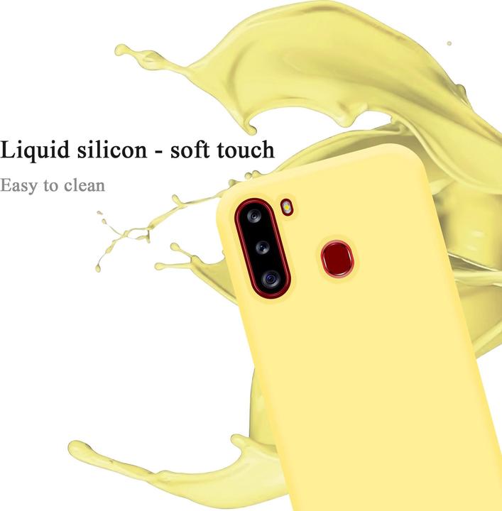 Produktbild Cadorabo TPU Liquid Silicone Case Cover (Samsung Galaxy A21)