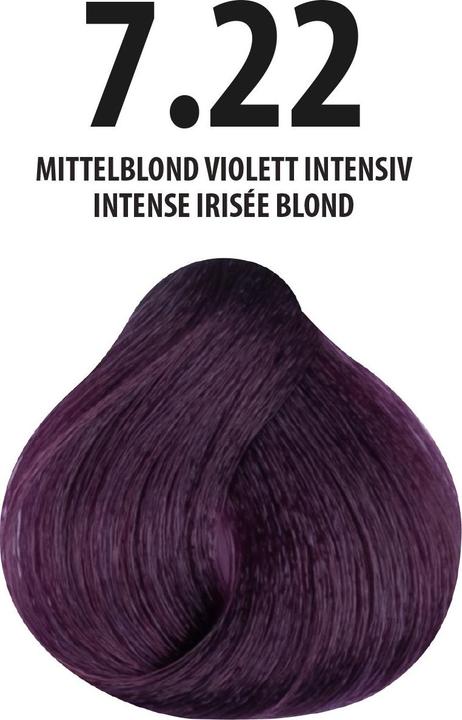 Actual product image FemMas 7.22) Hair Color Medium Blonde Violet Intensıv 100ml