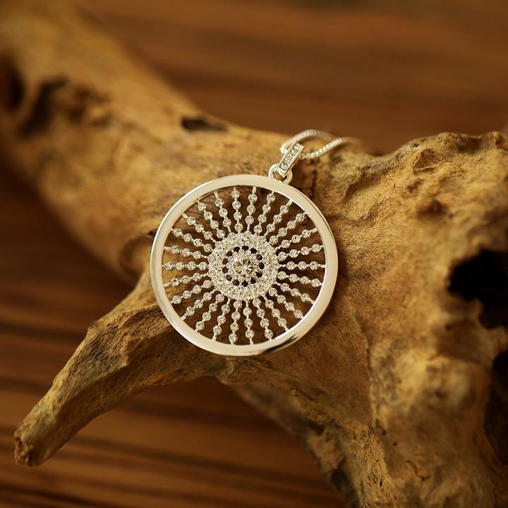 Immagine prodotto Andreani Bracciale con vera pietra lavica (8 cm, Pietre, Metallo)