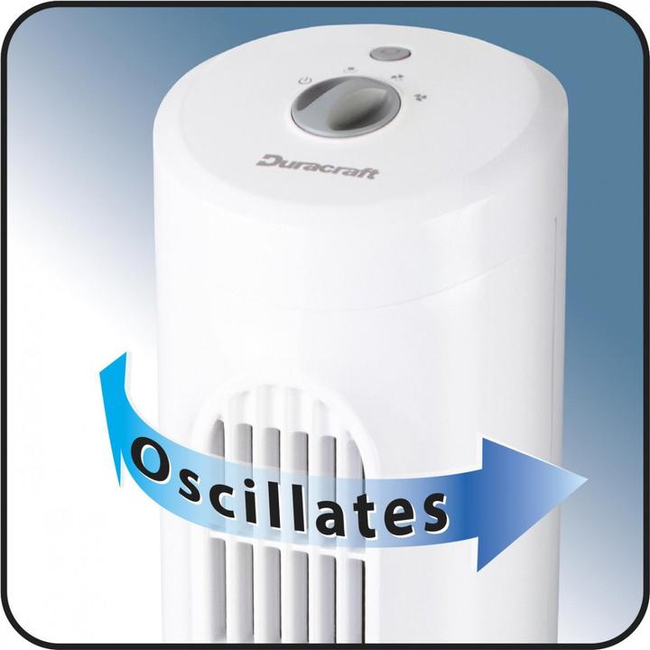 Actual product image Duracraft Tower fan DO-1100E 40 W ( (52 dB)