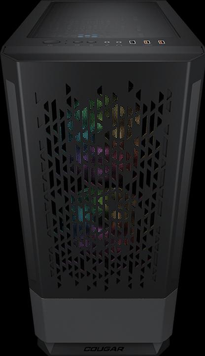 Produktbild Cougar Case MX430 Air RGB Black (ATX, mATX, Mini-ITX)
