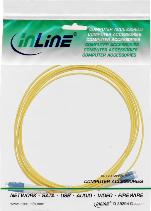 Actual product image InLine Fibre optic duplex cable (LSOH, CAT6, 20 m)