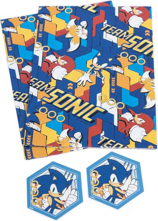 Produktbild Sonic The Hedgehog GeschenkpapierSet (Geschenkpapier, 2 x)