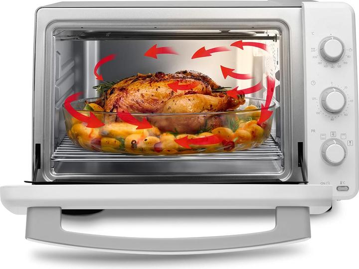 Actual product image De'Longhi Delonghi EO32502.WG Sfornatutto EO32502.WG electric oven, 5 cooking levels