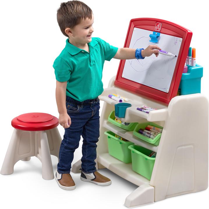 Produktbild Step2 Flip & Doodle Easel Desk With Stool