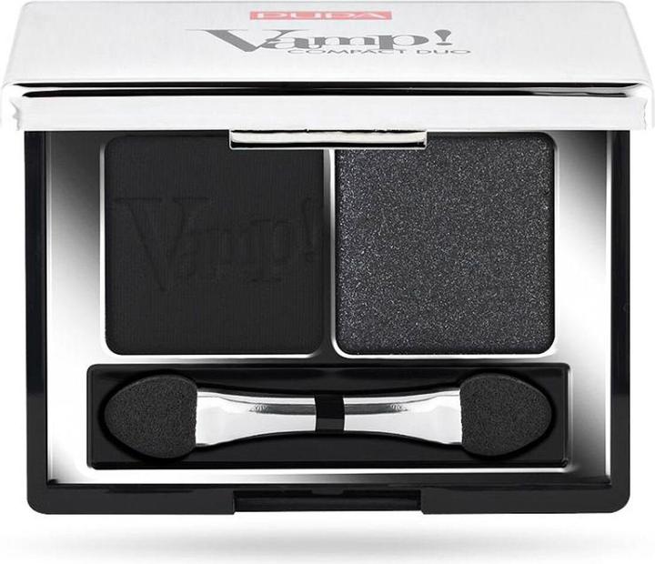 Pupa Milano Vamp! Kompakter Lidschatten Duo 2.2g Dark Night (007 - dark night)