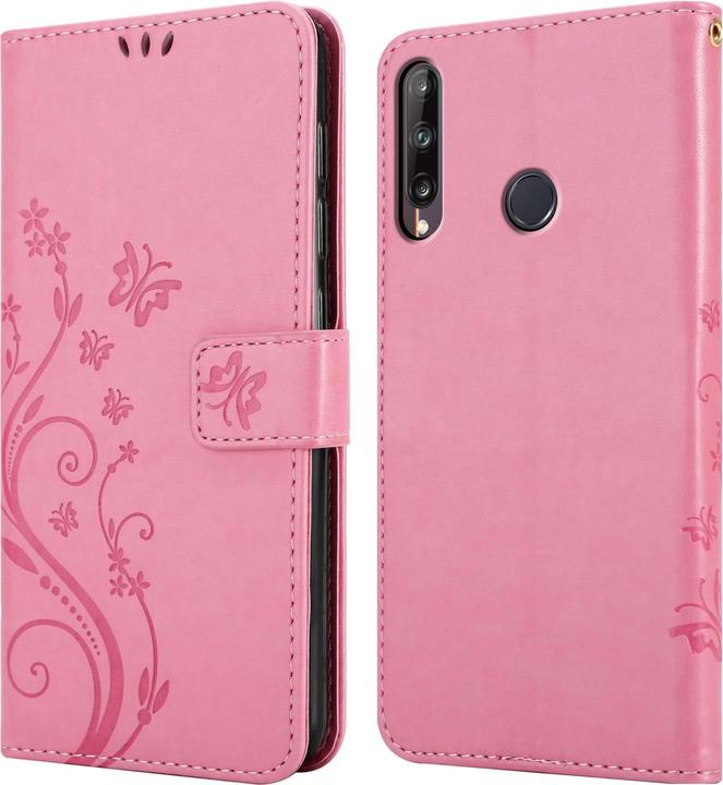 Image du produit Cadorabo Couverture du livre de fleurs (Huawei P40 Lite E)
