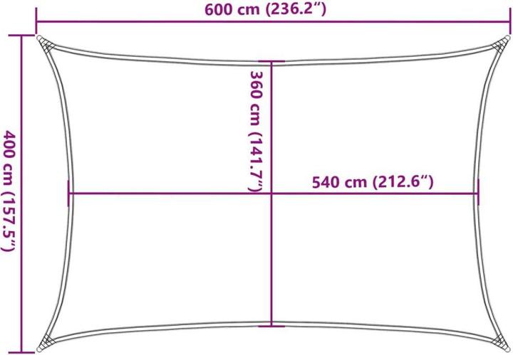 Actual product image VidaXL Alethea (400 x 600 cm)