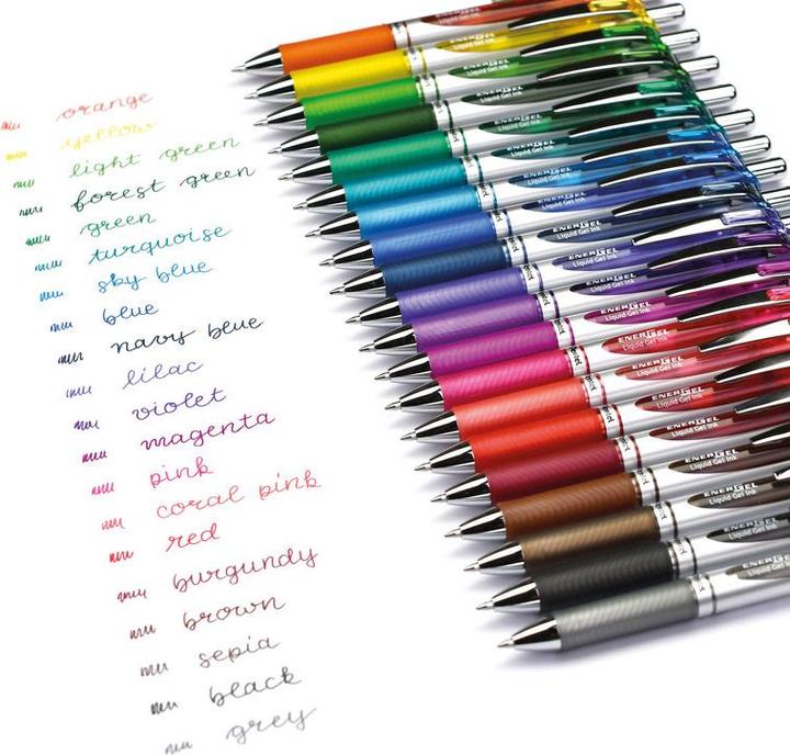 Produktbild Pentel Gelschreiber EnerGel Xm (Grün, Silber, 1 x)