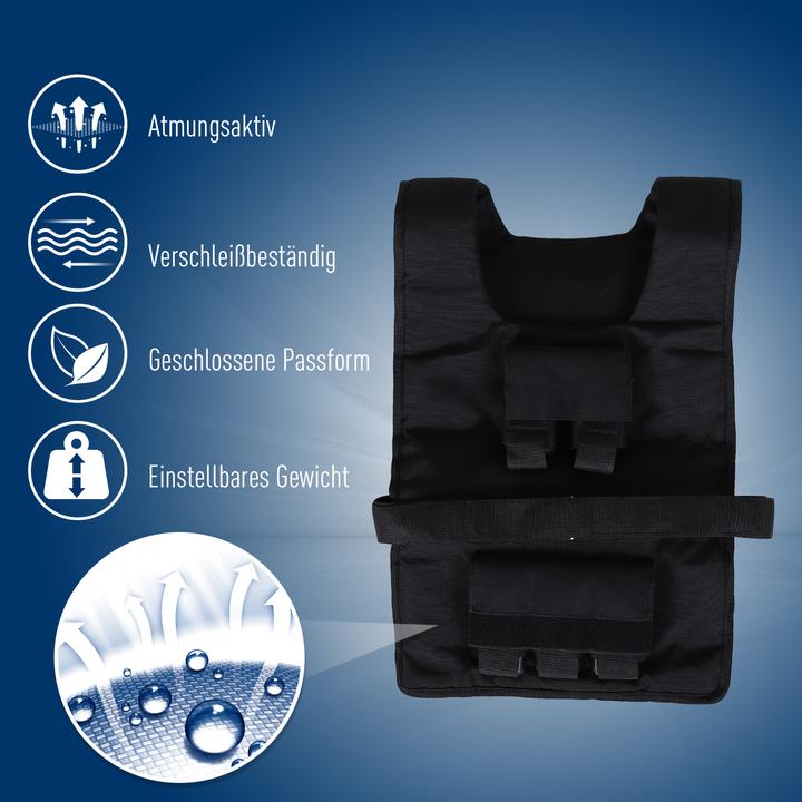 Actual product image Homcom Training waistcoat (1 x 30 kg)