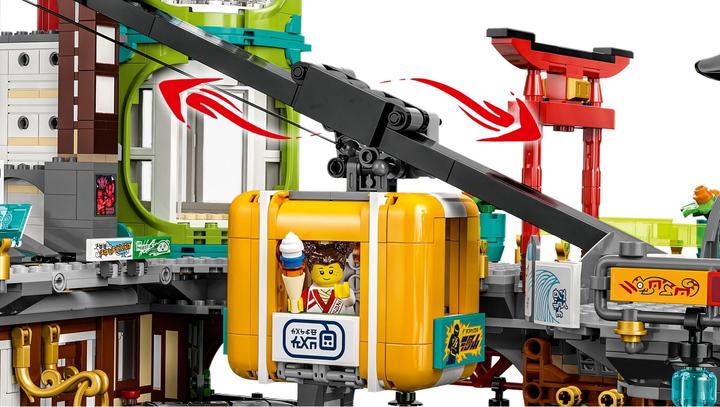 Image du produit LEGO Ninjago - Marchés en ville (71799, LEGO Ninjago, LEGO difficiles à trouver)