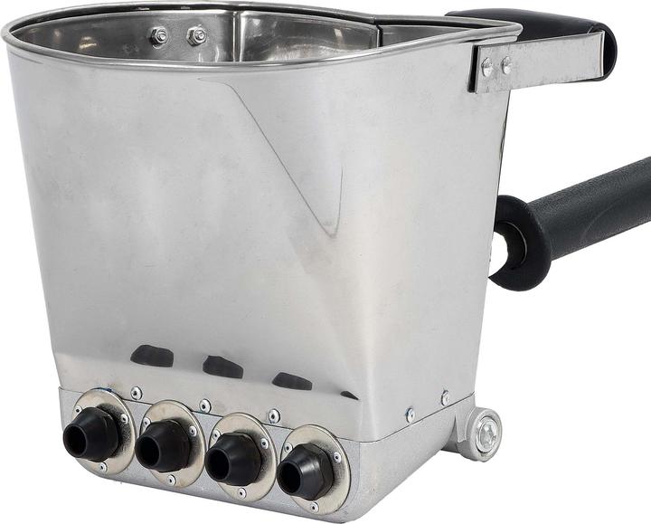 Image du produit Wiltec Verputzmaschine 6bar Putzpistole 8mm Düse Mörtelpistole 3,7 l Putzwerfer