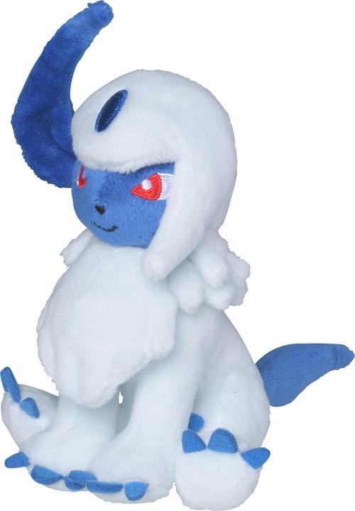 Actual product image Pokémon Absol Sitting Cuties Plush - 17 cm (17 cm)