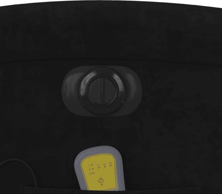 Actual product image VidaXL Massage chair electric velvet