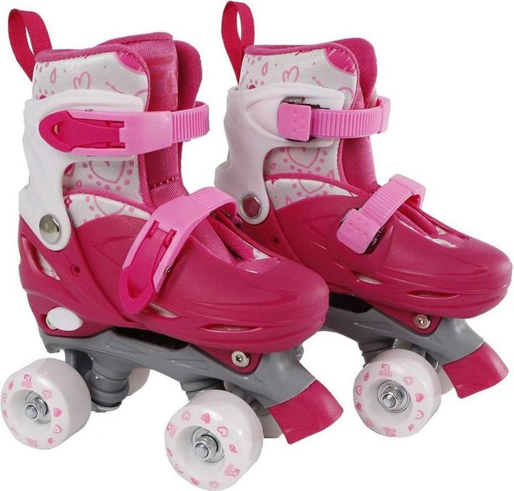 Street Rider Rollschuhe Pink Verstellbar, Grösse 27-31 (28)
