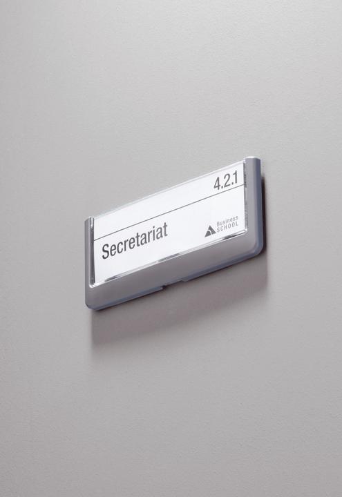 Actual product image Durable Door plate Click Sign