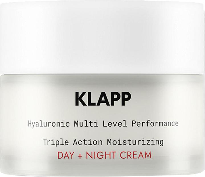 Actual product image Klapp Hyaluronic Multi Level Performance Triple Action Moisturizing Day + Night Cream (50 ml, 24h cream)
