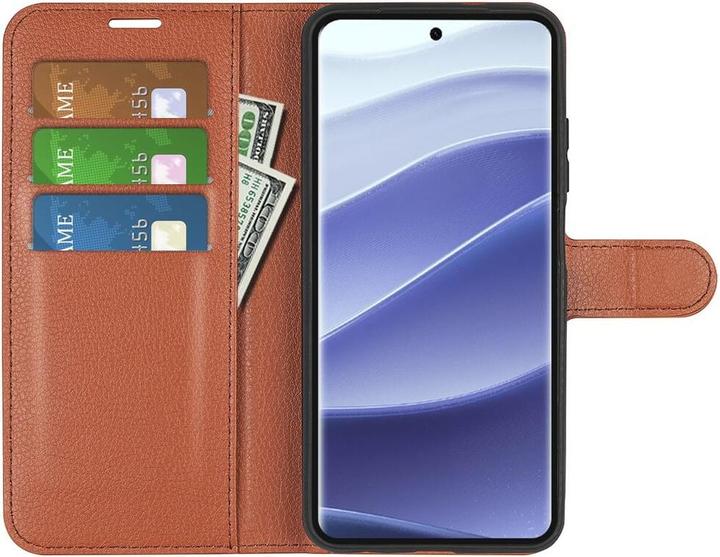 Actual product image Cover-Discount Xiaomi Redmi Note 14 Pro 5G - Leder Etui Hülle (Xiaomi Redmi Note 14 Pro 5G, Xiaomi Poco X7 Pro)