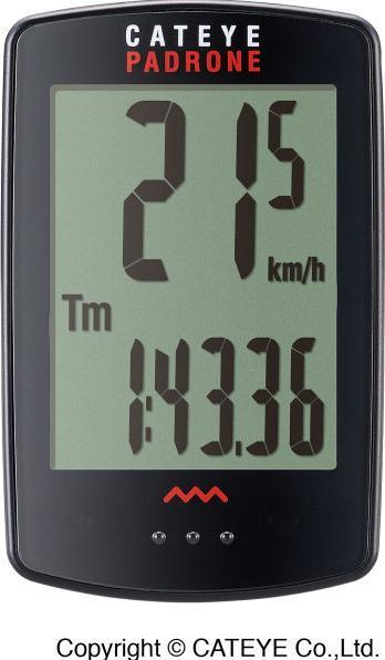 Produktbild CatEye fietscomputer Padrone+ PA110W zwart