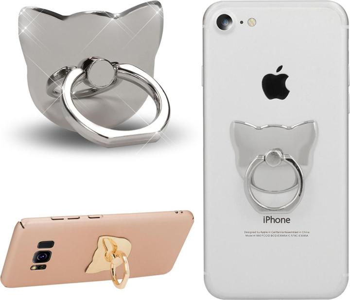Produktbild Nalia Fingerhalterung Ring-Halter Katze