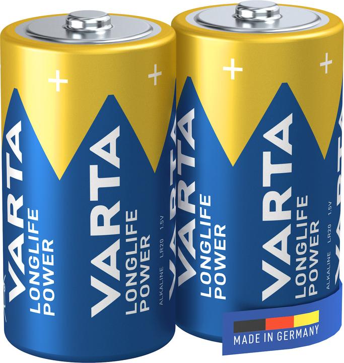 Actual product image Varta long-life power (2 pcs., C, 7800 mAh)