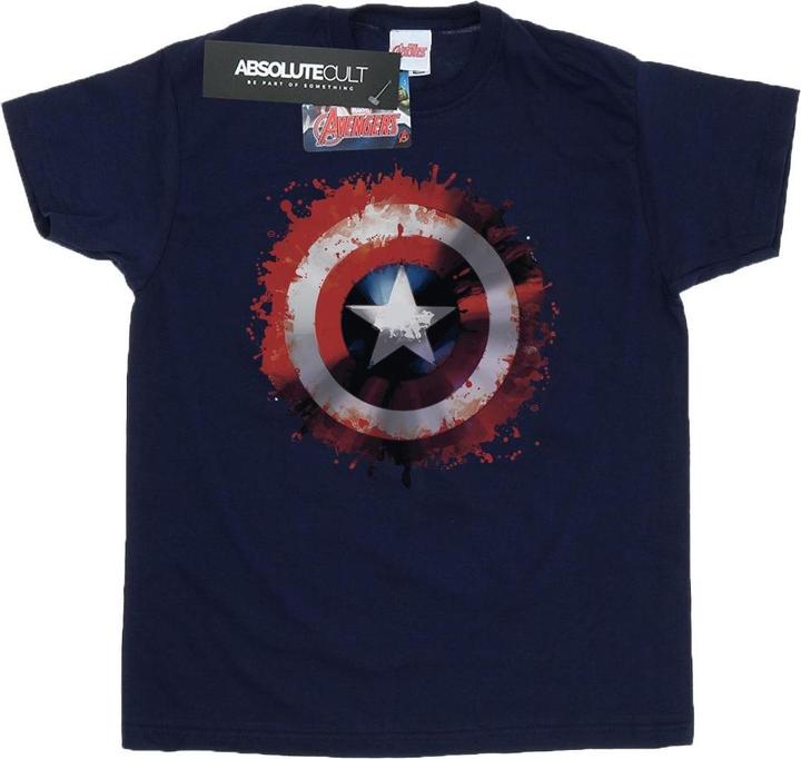 Avengers Captain America Kunst Schild TShirt