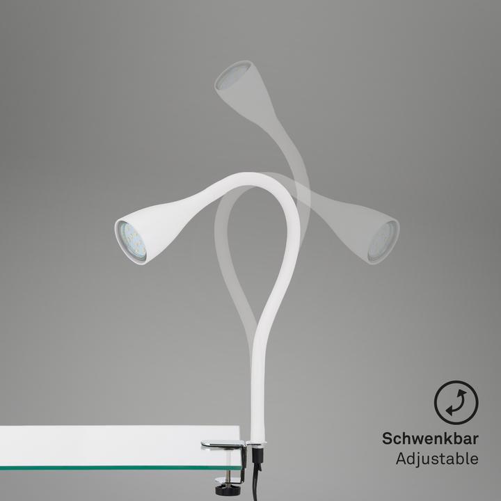 Actual product image Briloner LED clamp luminaire (250 lm, GU10)