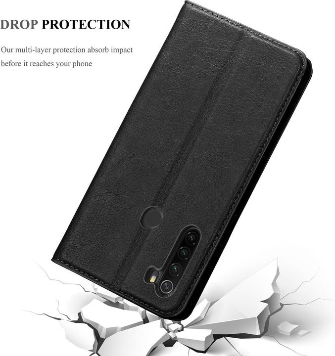 Actual product image Cadorabo Book Invisible Magnet Cover (Xiaomi Redmi Note 8T)