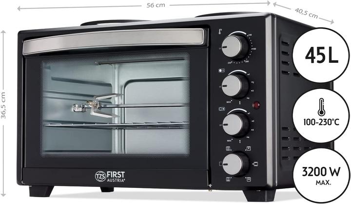 Produktbild First Electric stove with oven 5045-4