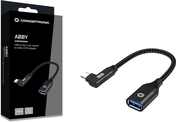 Actual product image Conceptronic USB type C - USB A (0.23 m, USB 3.2 Gen 2)