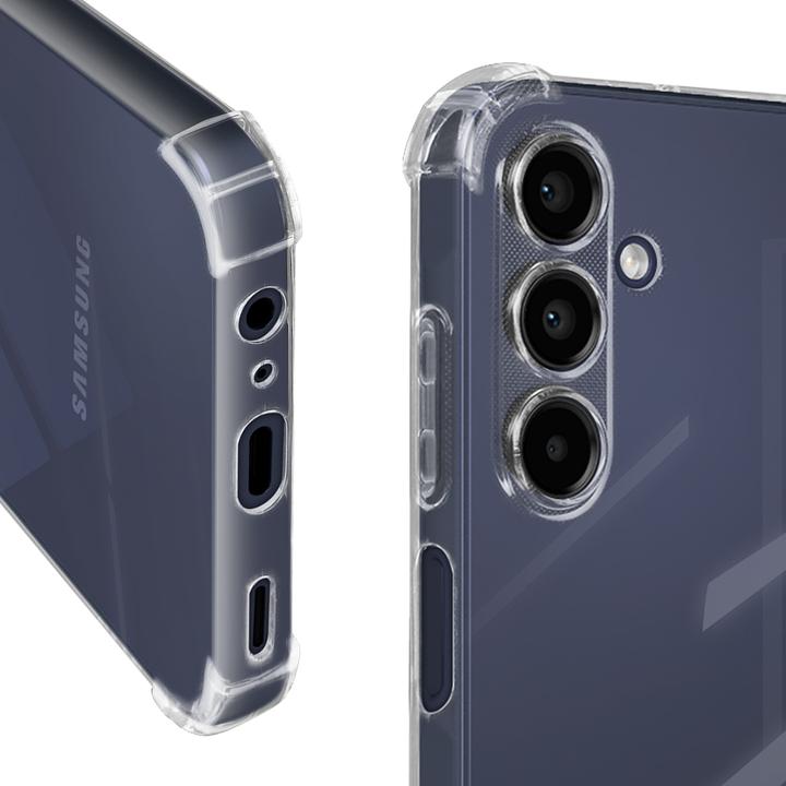 Actual product image Mayaxess Clear Protector Case Series (Samsung Galaxy A15)