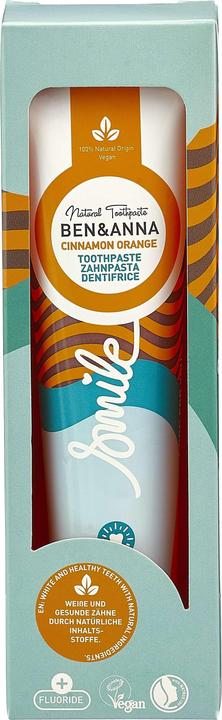 Actual product image Ben & Anna BEN&ANNA Natural Toothpaste naturalna pasta do zębów Pomarańcza z Cynamonem 75ml (75 ml)