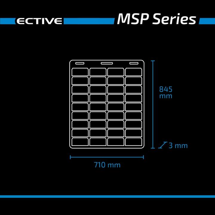Image du produit Ective MSP 100 Flex panneau solaire flexible monocristallin 100W (100 W, 1.90 kg)