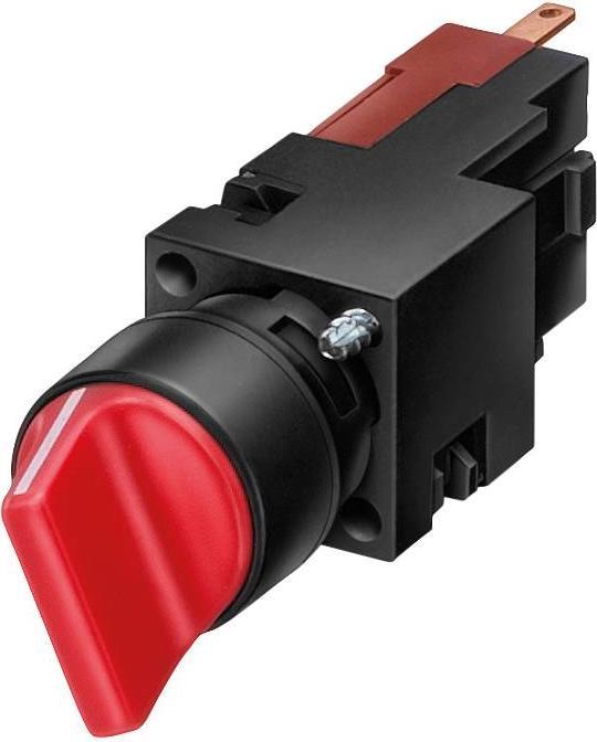 Image du produit Siemens Interrupteur à manette rond noir 16mm plastique