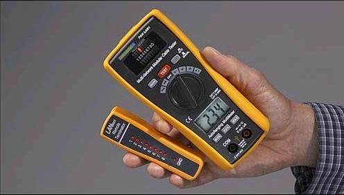 Produktbild Pancontrol Kabeltester PAN LAN1, 600, 162 x 74,5 x 44 mm (CAT II 600V, CAT III 300V)
