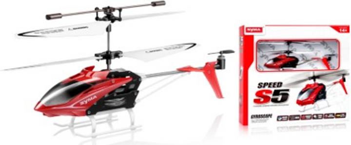 Immagine prodotto Amo Toys Syma - Elicottero I/R S5 Speed Rosso (50400)