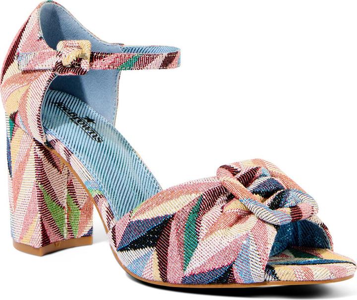 Actual product image Joe Browns Metallic Jacquard Chunky Block Heels (39)
