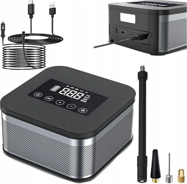 Produktbild FreedConn Przenośny kompresor T2300-2 akumulatorowy (10 Bar, 0 l)