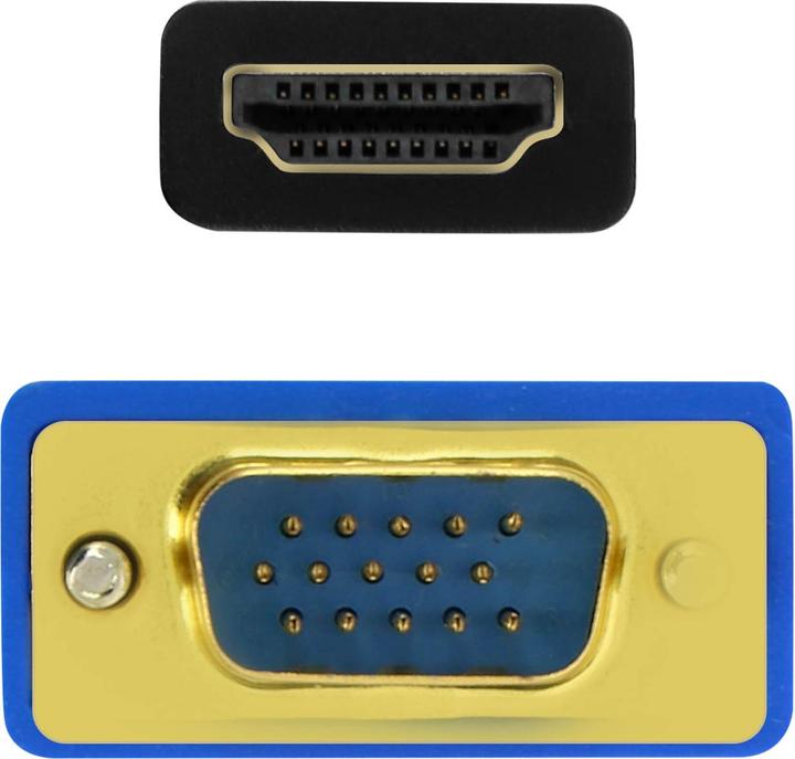 Produktbild LinQ HDMI – VGA (1.80 m, VGA, HDMI)