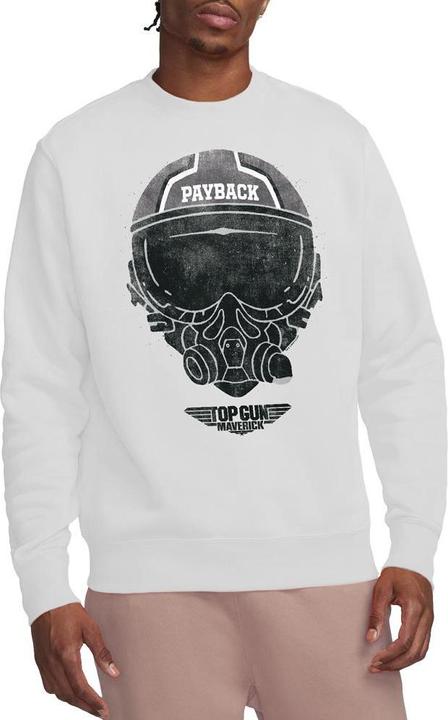 Actual product image Top Gun Unisex Adult Payback Helmet Sweatshirt (L)