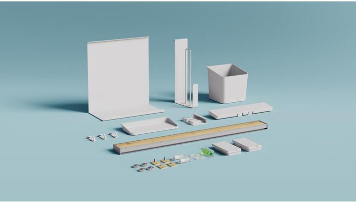 Productafbeelding tesa Keuken organiser combi set L om te lijmen, installatie zonder boren